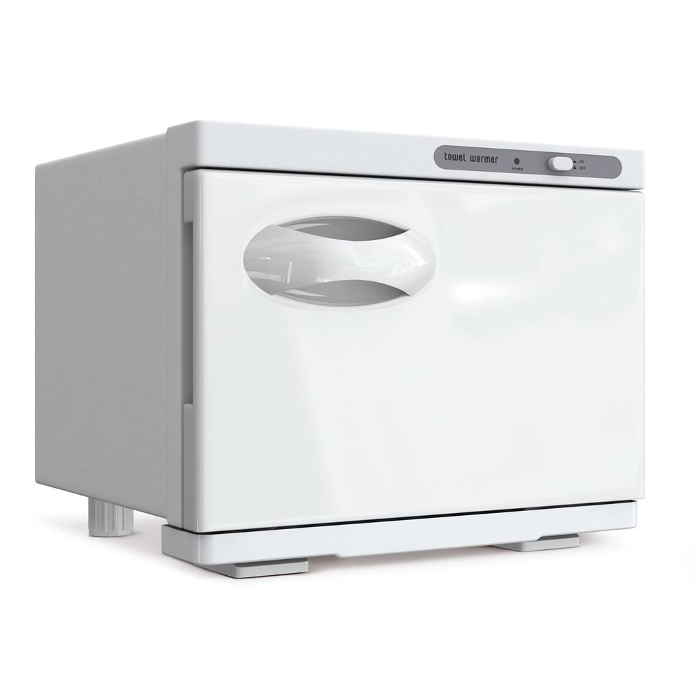 Spa & Wellness Dr Roy Sothers - Compact 8L White Towel Warmer Cabinet