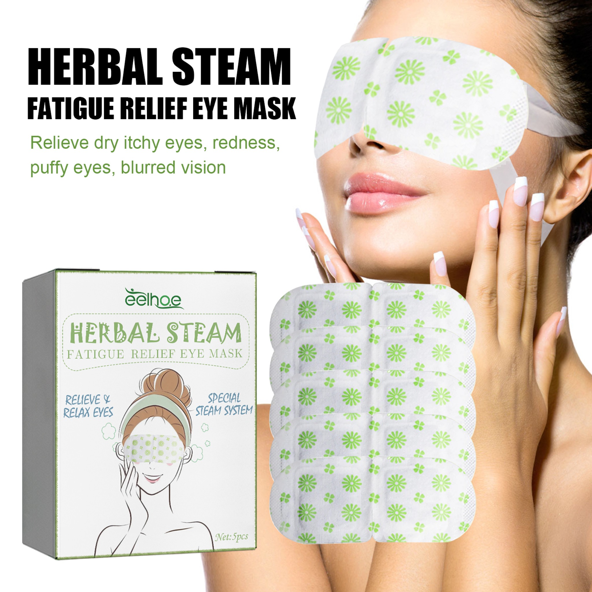 Spa & Wellness Dr Roy Sothers - Steam Eye Mask Disposable Massage Eyes