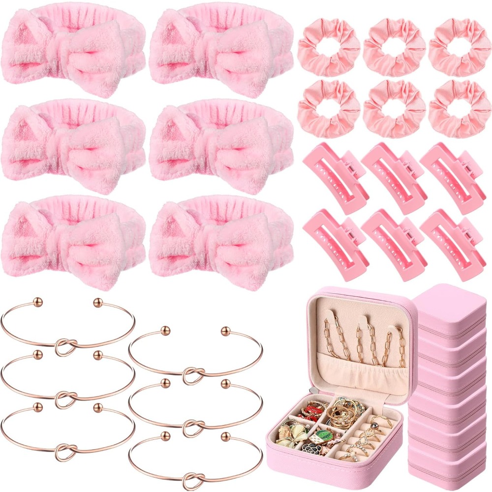 2-12 Sets Pink Fabric Spa Brid - W Spa & Wellness 评论和价格