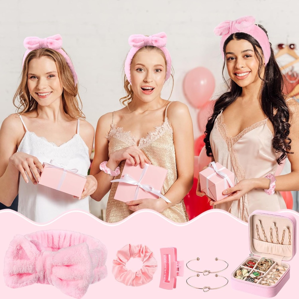 2-12 Sets Pink Fabric Spa Brid - W Spa & Wellness 评论和价格