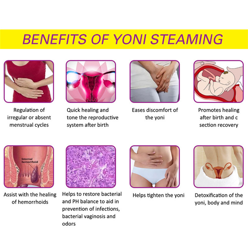 30pc/bag Yoni Steam Seat Detox - Spa & Wellness Dr Roy Sothers 评论和价格