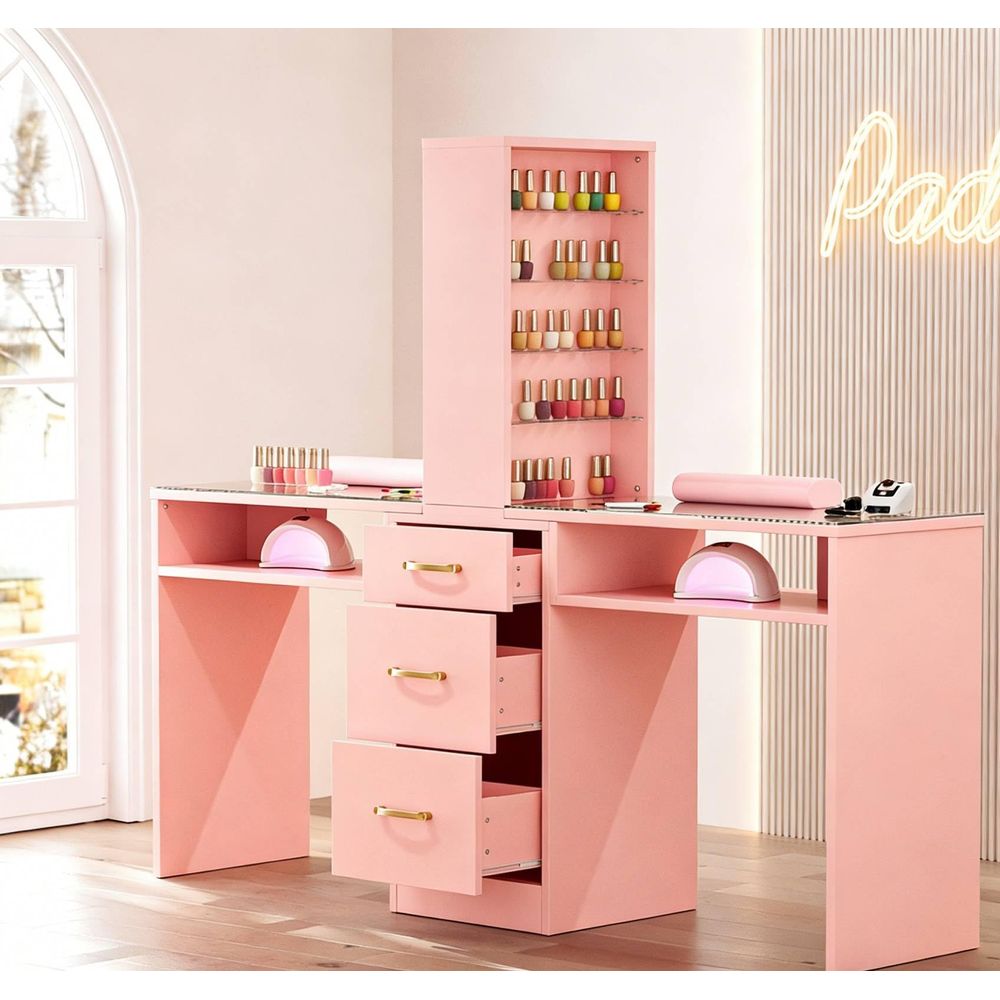 Manicure Table for Nail Tech w - W Spa & Wellness 评论和价格