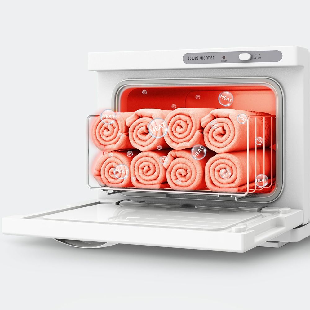 Compact 8L White Towel Warmer  - Spa & Wellness Dr Roy Sothers 评论和价格