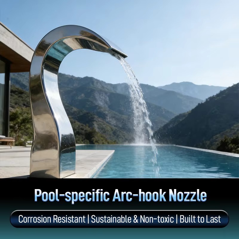 Stainless Steel Arc Hook Nozzl - Spa & Wellness Dr Roy Sothers 评论和价格