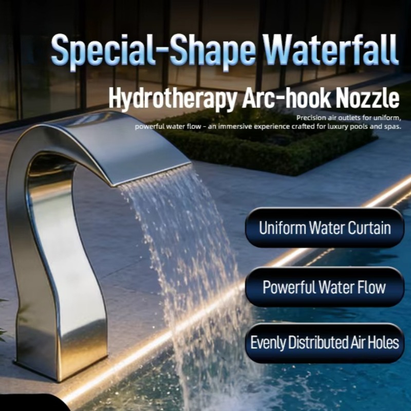 Stainless Steel Arc Hook Nozzl - Spa & Wellness Dr Roy Sothers 评论和价格