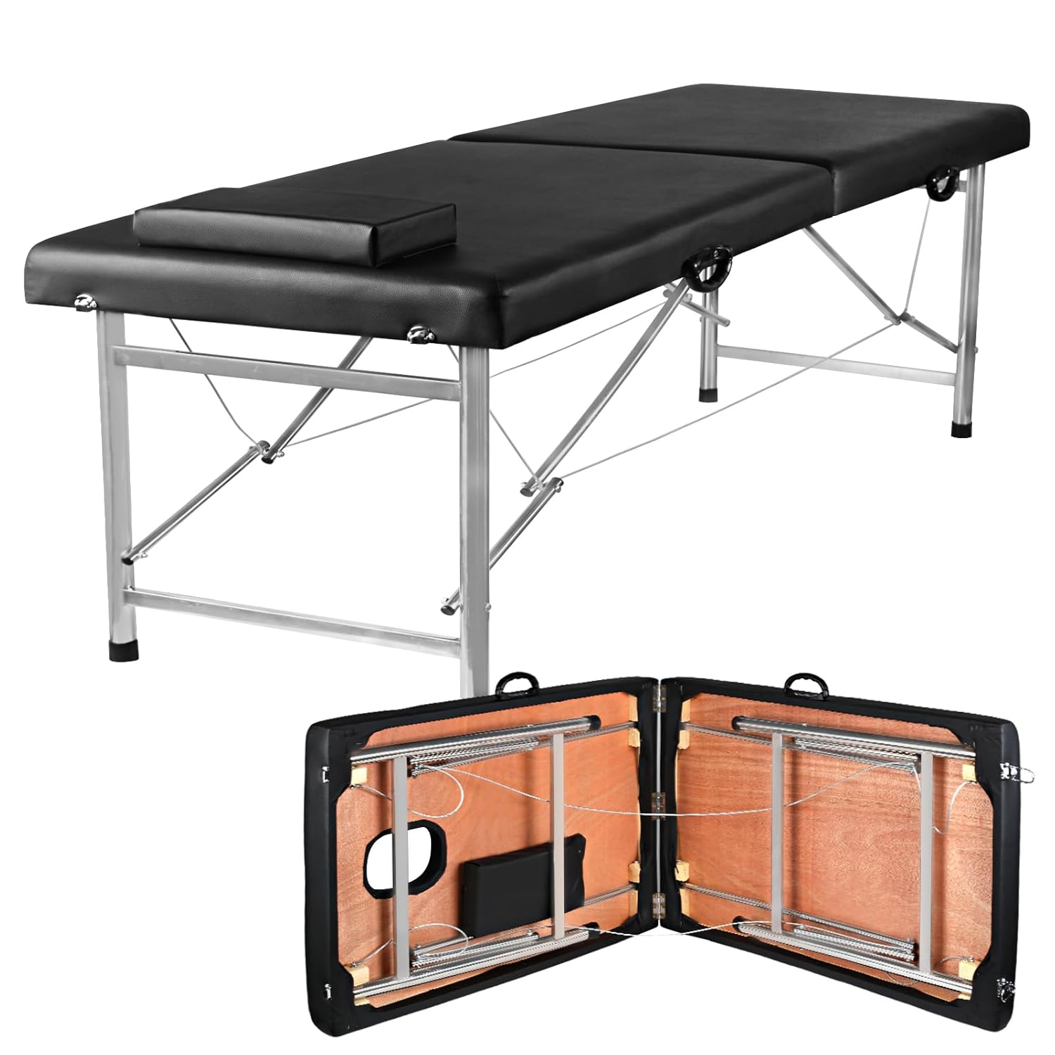 Portable Folding Massage Table - W Spa & Wellness 评论和价格