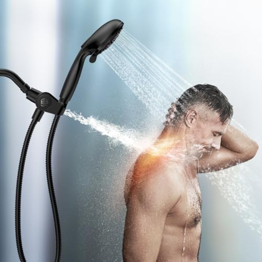Filtered Shower Head with Hand - Spa & Wellness Dr Roy Sothers 评论和价格