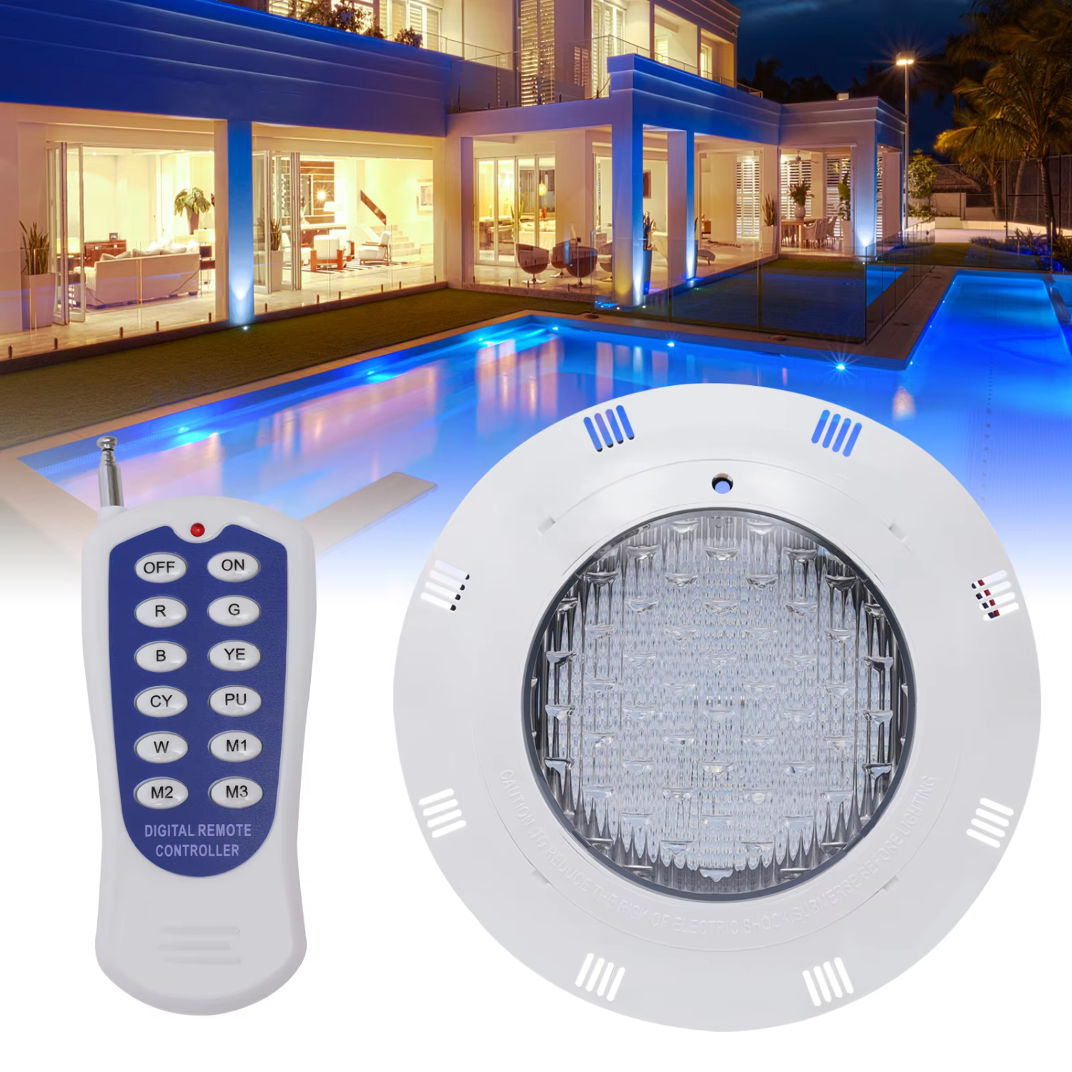 Swimming Pool  Light RGB Under - W Spa & Wellness 评论和价格